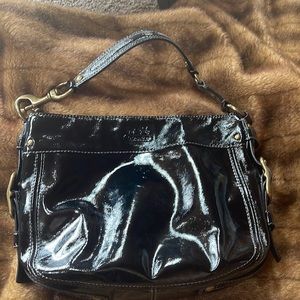 Coach Black patent leather